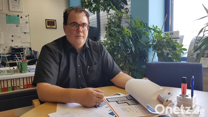 Michael Mändl, der Leiter des Berufsbildungszentrums, stellte den Berufserlebnistag vor, der am Freitag, 20. Juli, über die Bühne geht. doz