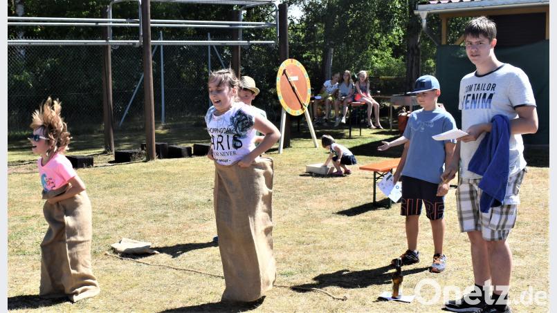 Für die Kinder gab es beim Kolping-Sommerfest eine Spielstraße. rgr