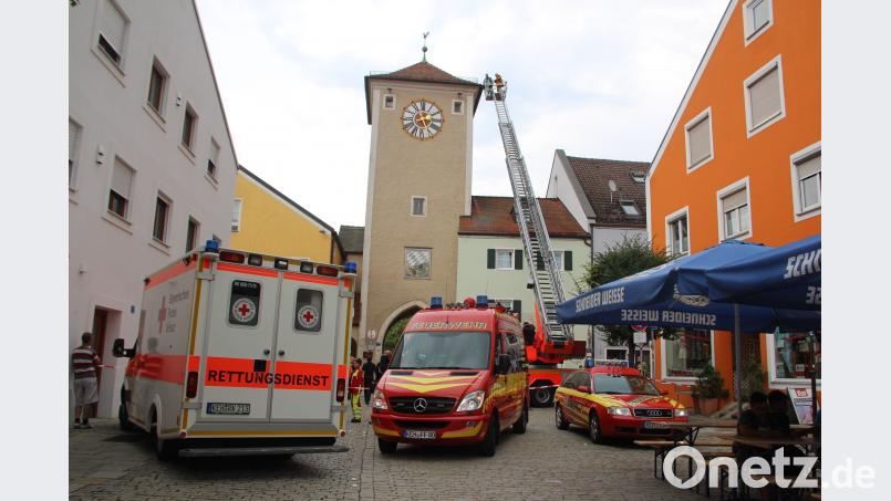 Blitzeinschlag in Kelheim. Auer, Alexander