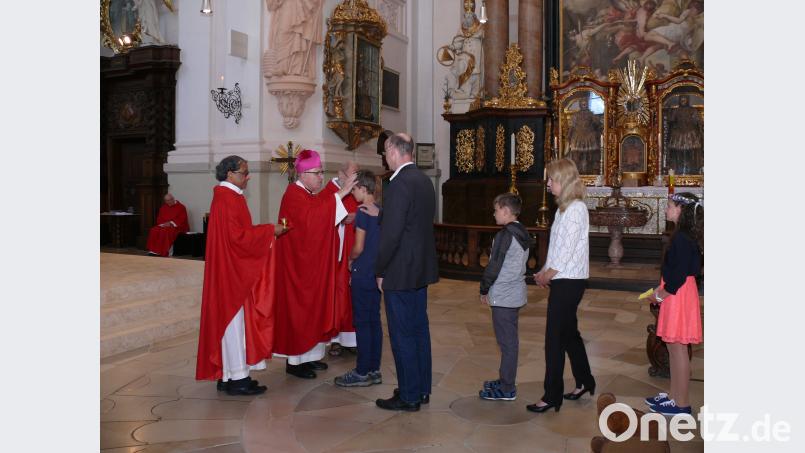 Firmung in der Basilika Waldsassen. kgg