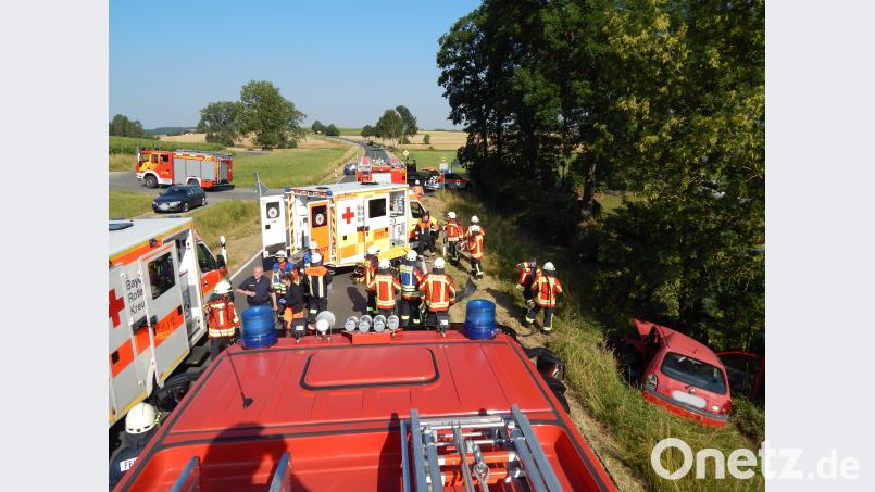 Tödlicher Unfall bei Neustadt am Kulm. mde