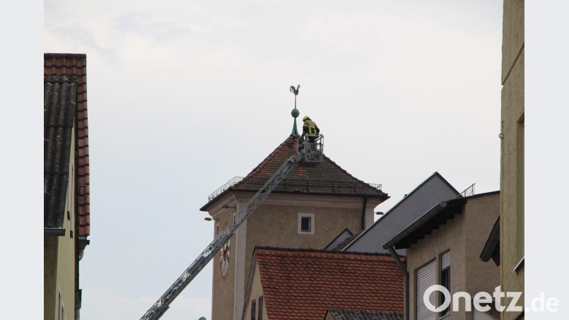 Blitzeinschlag in Kelheim. Auer, Alexander