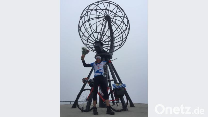 16 Tage war Wolfgang Stöckl unterwegs. Am Samstag erreicht er das Nordkap. Wolfgang Stöckl