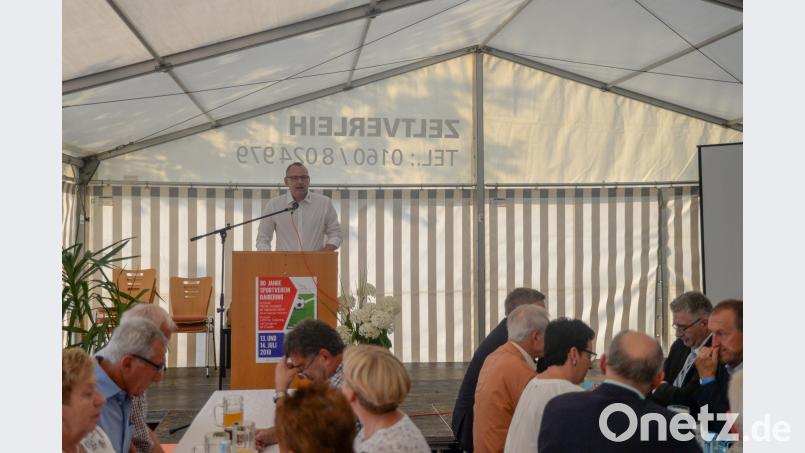 SV Raigering Vorstand Jürgen Zweck: "Es geht darum zu sehen, was unser Verein, was unsere Gemeinschaft bewegen kann, wenn wir zusammenhalten." brü