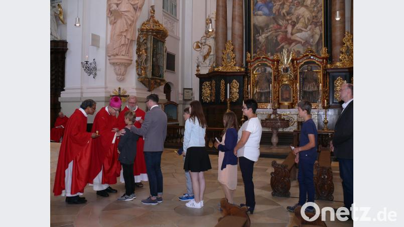 Firmung in der Basilika Waldsassen. kgg