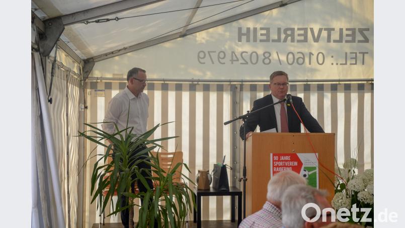 Ambergs OB Michael Cerny: "Es ist der SVR einfach dafür bekannt, dass man dort, in Raigering, einfach zusammenhält." brü