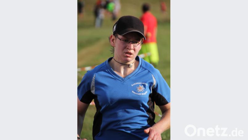 Klar, die Schnellste bei den Frauen: Kerstin Schmidt (Schützenverein Edelweiß Siegritz) kro