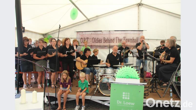 Der „Singkreis Gaisthal“ machte den ökumenischen Gottesdienst mit seinem frischen Gesang und toller Musik zu einem Festgottesdienst. frd