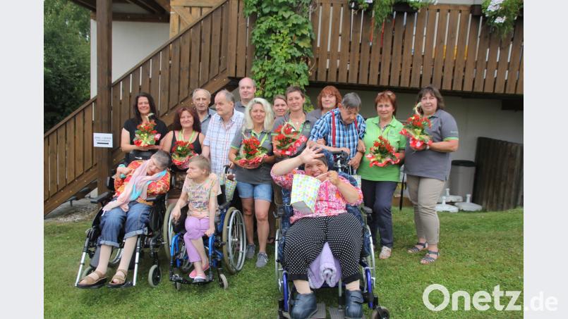 Bei den Ehrungen standen langjährige Mitarbeiter und Bewohner im Mittelpunkt. frd