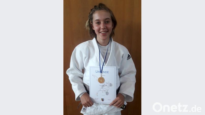 Sarah Spitzhirn gewann das Judo-Ranglistenturnier in Rötz. exb