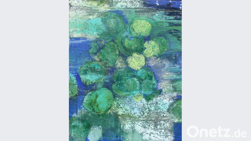 Seerosenteich ohne Seerose von Claudia Biller-Fütterer exb