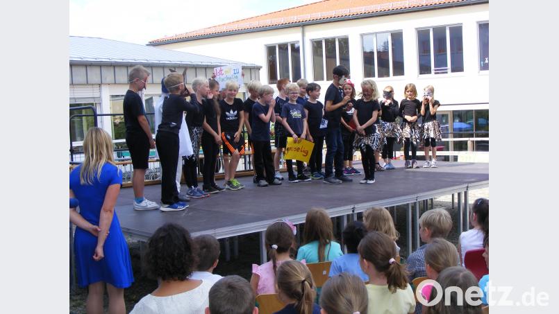 Schulfest der Grundschule Plößberg. exb