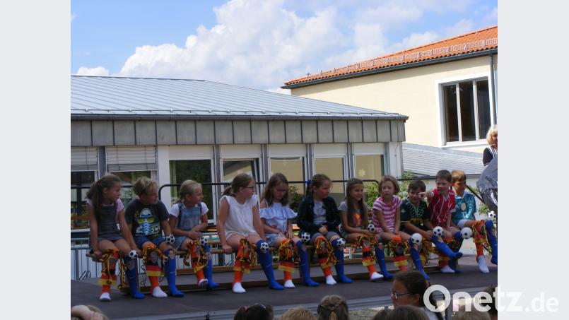Schulfest der Grundschule Plößberg. exb