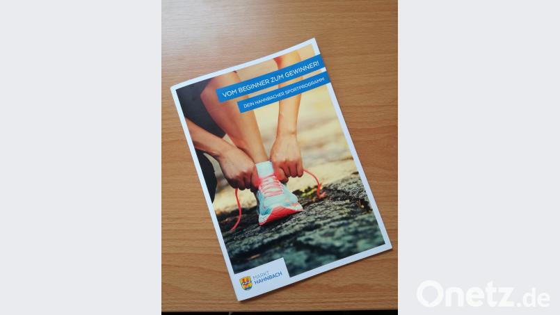Jeder Haushalt in Hahnbach erhielt das professionell erstellte Programmheft zur Aktion &quot;Vom Beginner zum Gewinner&quot;. tat