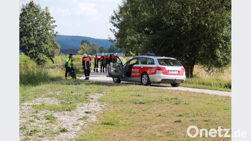 Die Einsatzkräfte haben Schafe aus einer hilflosen Lage gerettet. jma