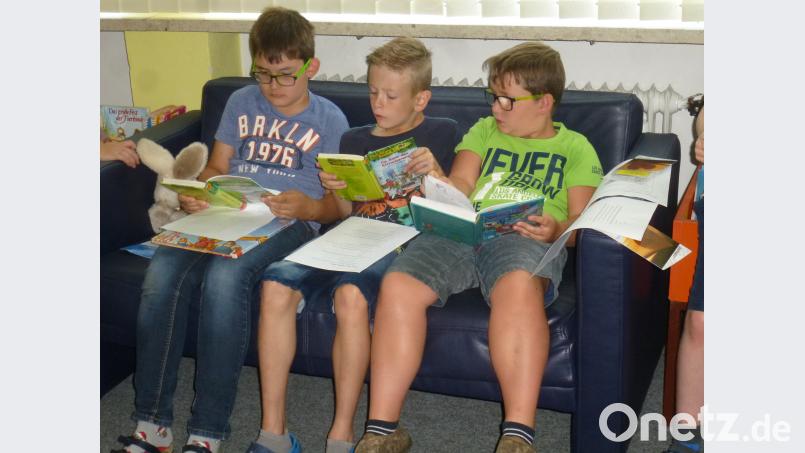 Die Schüler der Ringseis-Schule schmökerten sich durch spannende Lesewelten. mad