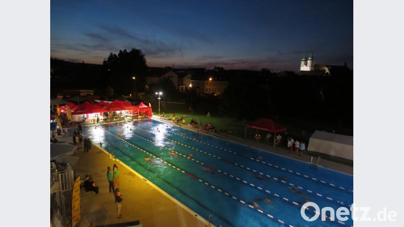 Das 24-Stunden-Schwimmen im Egrenisbad ist einer der Höhepunkt in der Freibad-Saison. exb
