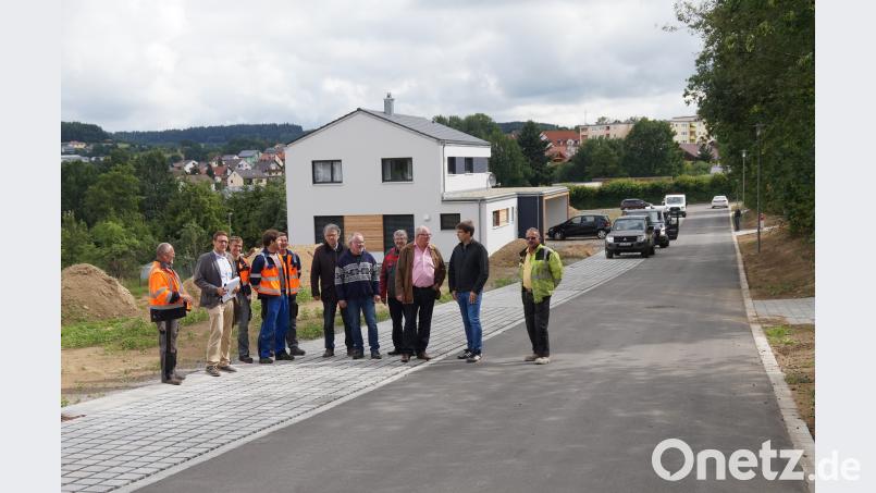 Die Abnahme der Erika-Odemer-Straße im neuen Baugebiet "Wiesengrund" erfolgte ohne Mängel. weu