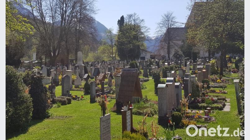 Der Friedhof der oberbayerischen Gemeinde Berchtesgaden. Kilian Pfeiffer/dpa