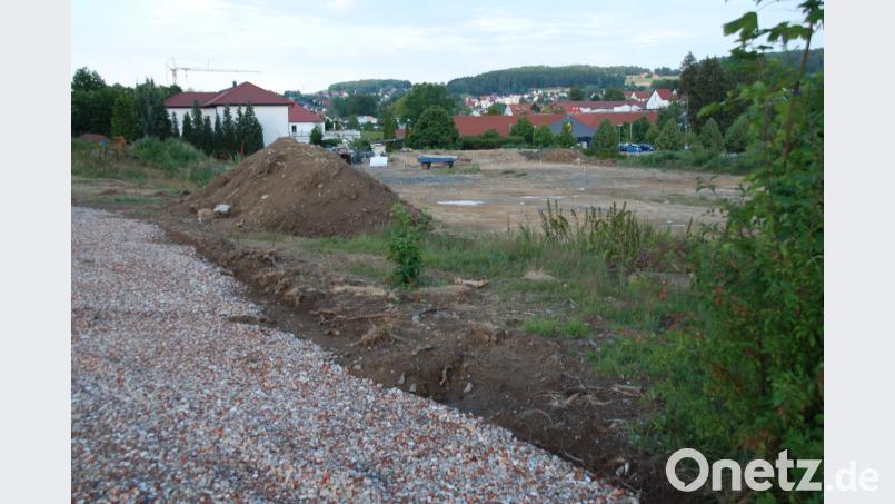 Die Zufahrt zur künftigen Baustelle wurde bereits geschottert. Portner
