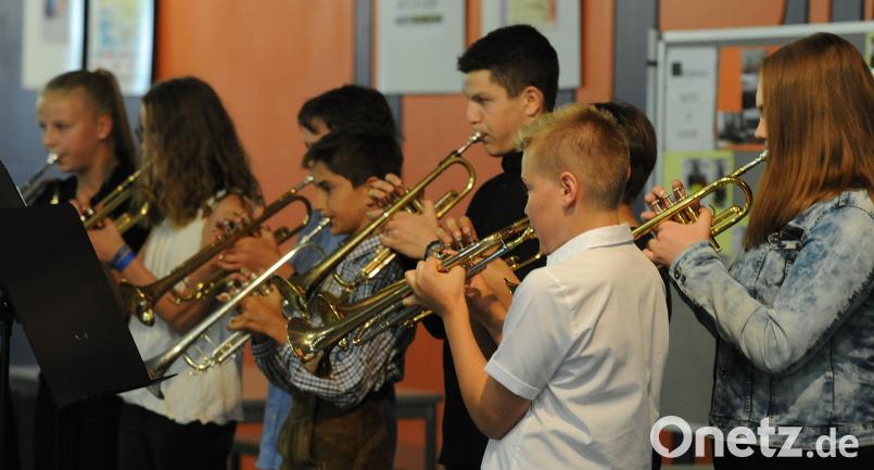 Trompetenensemble. (gf)