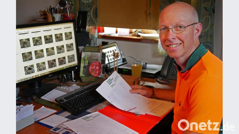 Per Wildkameras wurden heuer erstmals sechs Adlerhorste im Landkreis Tirschenreuth überwacht. Es sind etwa 30 000 Fotos entstanden, die der Falkenberger Förster Matthias Gibhardt auswertet. 	Bild: tr exb