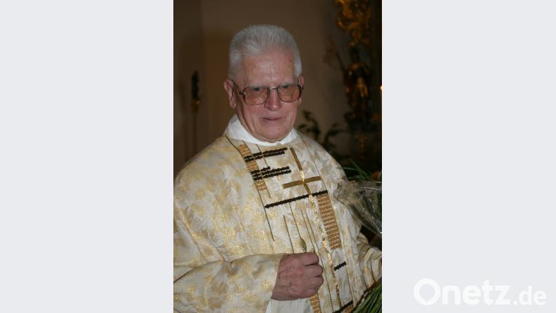 Pater Karl Hartl feiert am Freitag Priesterjubiläum. pi