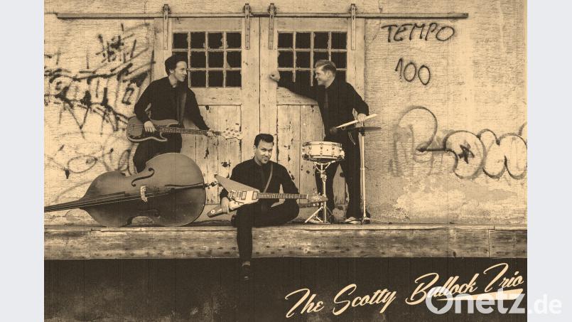 "The Scotty Bullock Trio" will bei der Serenade am Dienstag auf der Altenstädter Rathaus-Piazza den Besuchern kräftig einheizen. Maria Siebenhaar