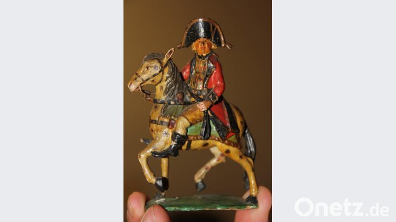 Ein ganz besonderes Stück der Tirschenreuhter Krippe: Friedrich der Große in Reiterdarstellung. kro