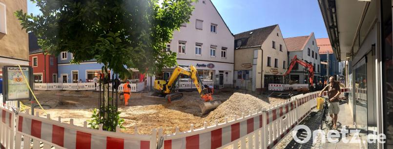 Baustelle Friedrich-Ebert-Straße Schwandorf Gerhard Götz