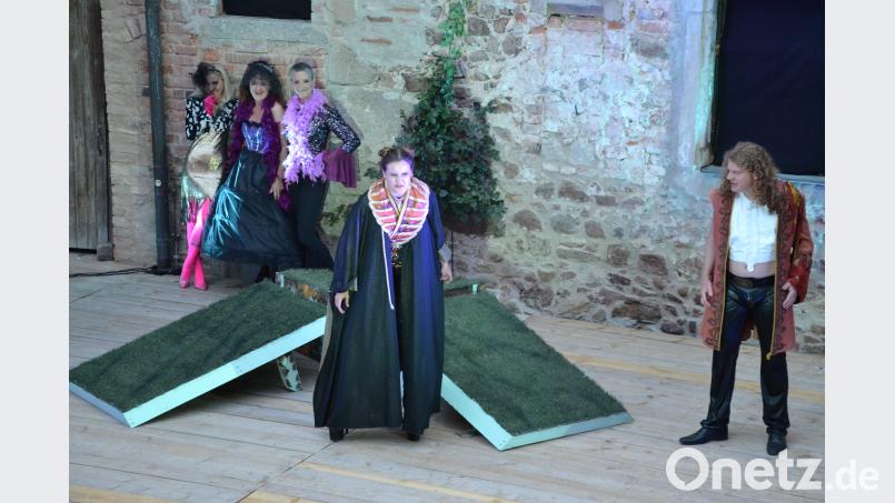 Die klassische Komödie von William Shakespeare präsentierte das Landestheater Oberpfalz unter der Regie von Till Rickelt auf Schloss Burgtreswitz. Die Zuschauer waren begeistert und dankten mit großem Applaus. gi