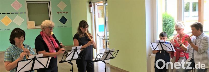 Auch ein Flötenworkshop wurde angeboten. rgr