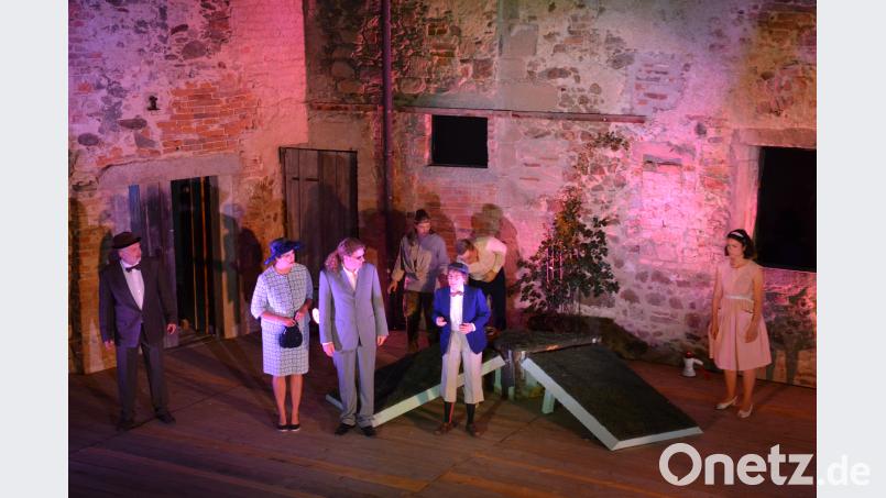 Die klassische Komödie von William Shakespeare präsentierte das Landestheater Oberpfalz unter der Regie von Till Rickelt auf Schloss Burgtreswitz. Die Zuschauer waren begeistert und dankten mit großem Applaus. gi