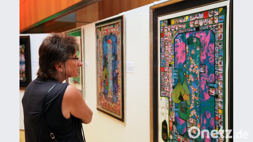 Ausstellungseröffnung &quot;Friedensreich Hundertwasser - Magische Farben&quot;, ACC Wolfgang Steinbacher