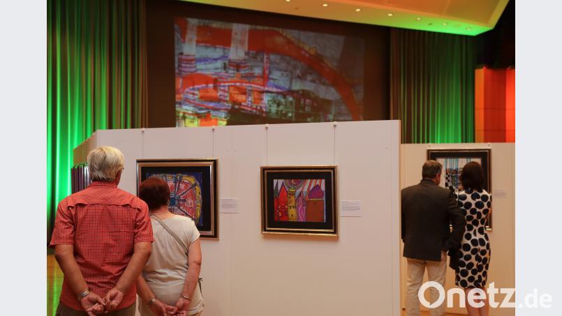 Ausstellungseröffnung &quot;Friedensreich Hundertwasser - Magische Farben&quot;, ACC Wolfgang Steinbacher