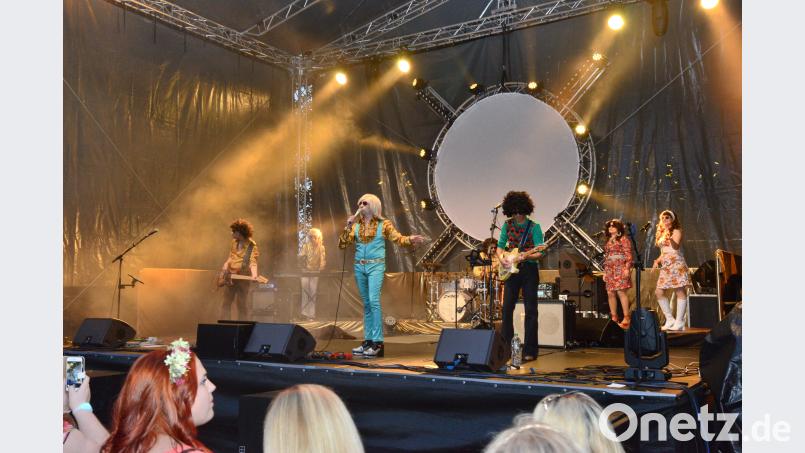 Die Golden Glitter Band im rechten Licht. bey