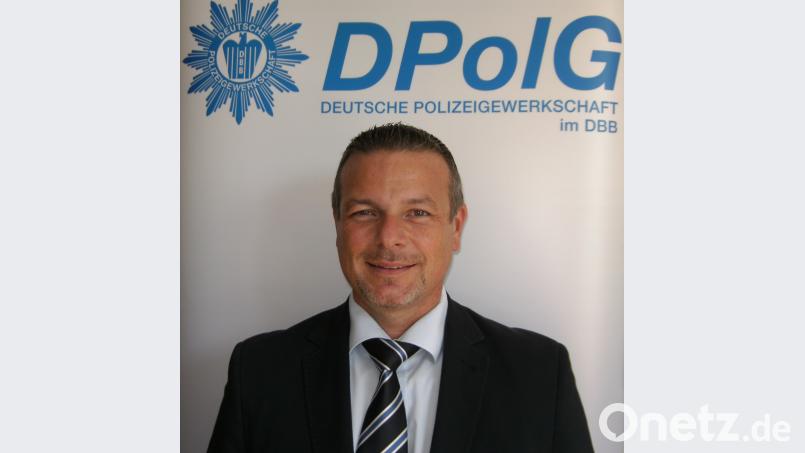 Christian Kiener, Vorsitzender der Deutschen Polizeigewerkschaft Oberpfalz DPoIG/exb
