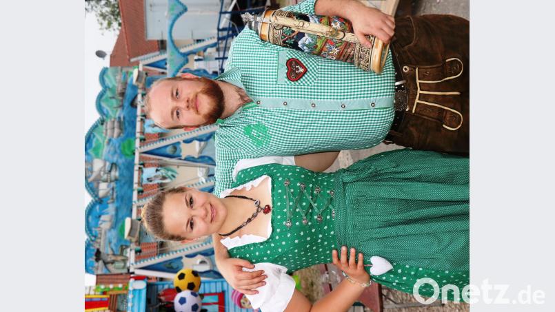 Kerstin Schaaf und Bastian Ruppert sind das neue Sorghofer Oberkirwapaar 2018. Sie regieren bis zur nächsten Kirwa. er