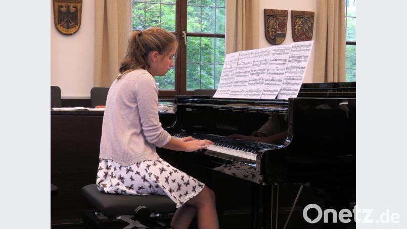 Rebecca Gürster möchte ihr großes Talent am Klavier mit einem Studium an der Musikhochschule Sulzbach-Rosenberg weiterverfolgen. ubb