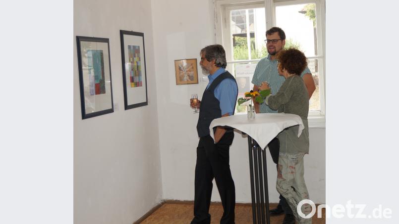 Die Gäste zeigten sich beeindruckt von der Vielfalt und Qualität der Mitgliederausstellung. weu