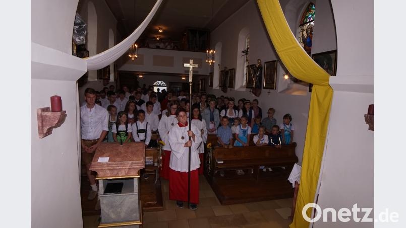 Der Besuch des Festgottesdienstes ist fester Bestandteil der Feierlichkeiten. Bild: nib