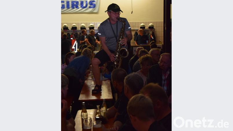 Publikumsnahe Musik sorgt mitunter für gute Stimmung. mde