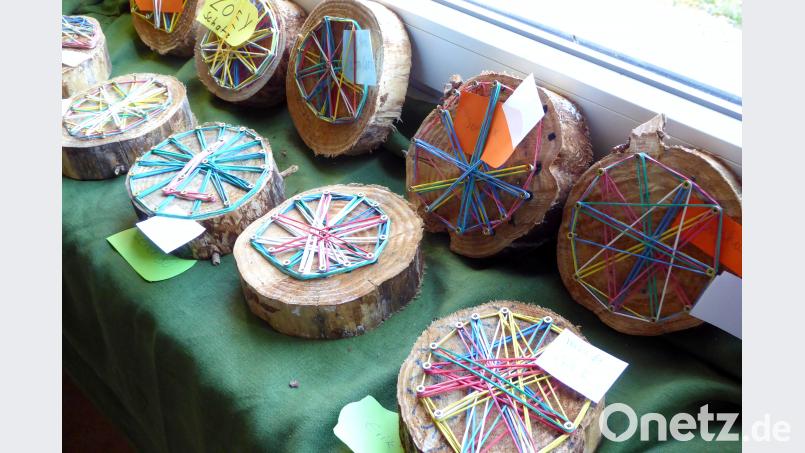 Holz-Mandalas. fsb