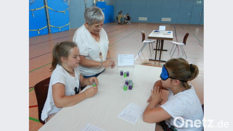 Ein Inklusionsprojekt soll den Schülern der Pressather Mittelschule zeigen, wie das Leben mit einer Behinderung ist. nn