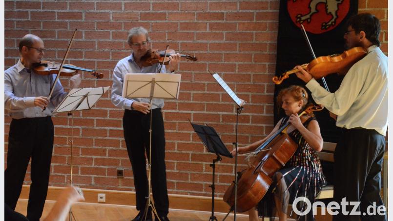 Vier hochklassige Beiträge liefert das Sojka-Quartett Pilsen. Kunz