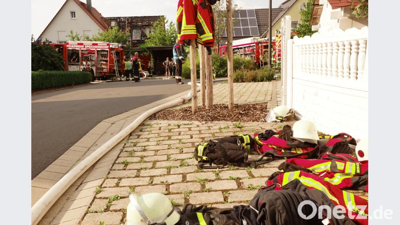 Dachstuhlbrand in Kirchenlaibach bkr
