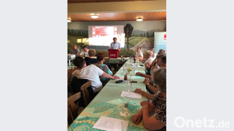 Mitgliederversammlung des SPD-Ortsvereins Haselmühl Kümmersbruck exb