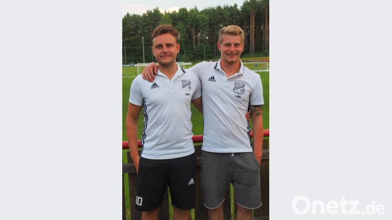 Die zwei „Relegations-Mohikaner“: Harry Gittel (links) und Fabio Stammler. ref