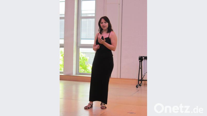 Antonia Krämer gab die kesse Adele aus der "Fledermaus". aks