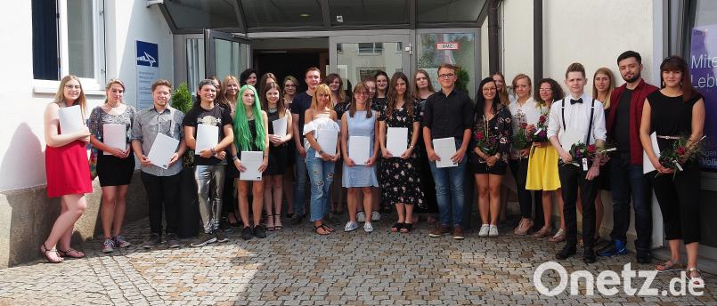 Die Absolventen des Jahrgang 2018 an den Fremdsprachenschulen. Bühner